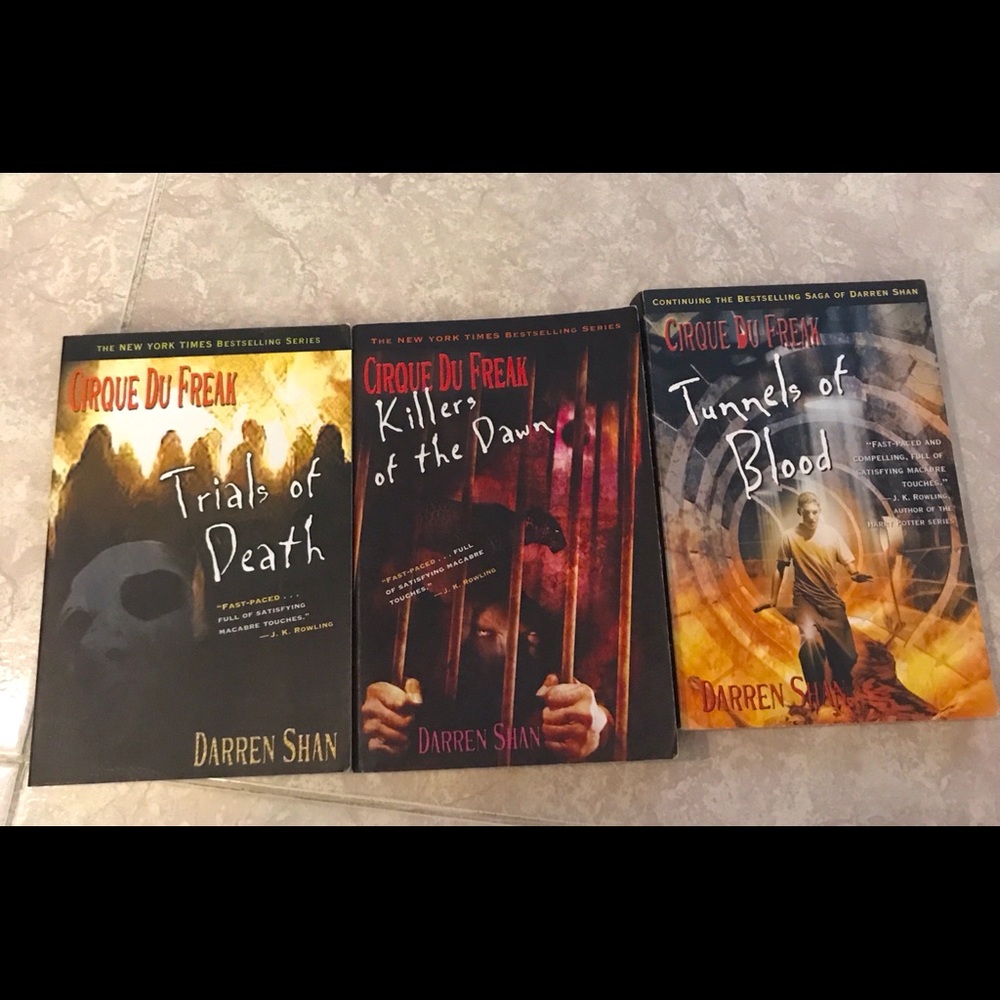 Cirque du freak horror book series
